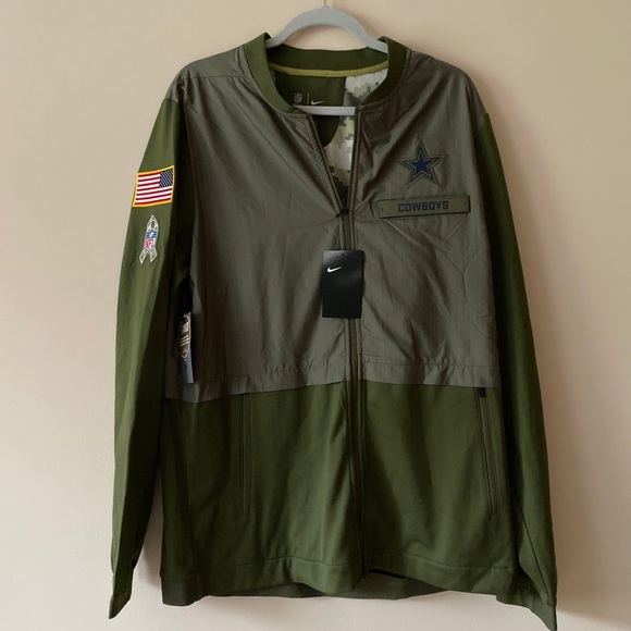 dallas cowboys salute to service hybrid jacket